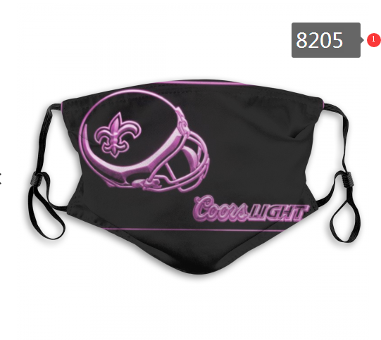 NFL 2020 New Orleans Saints #11 Dust mask with filter